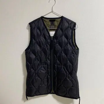 [ 새상품 ] TAION V NECK ZIP VEST S 사이즈