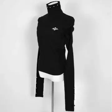 DimMoire 디무모아르 러플 니트탑 지뢰계 고딕