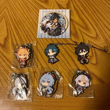 원신 가이아 요이미야 소 종려 아야카 감우 칠칠 캔뱃지 키링