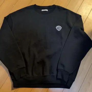 워너 브라더스 100주년 맨투맨 블랙