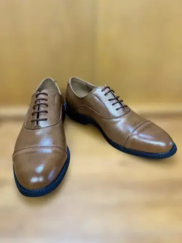 일본제 브라운 드레스 신발 가죽 천연 가죽 41인치