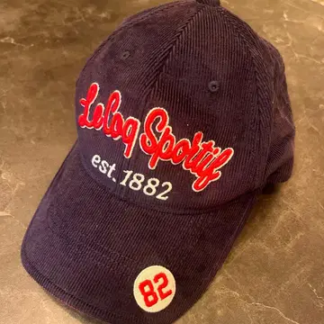 르꼬끄 스포르티브 코듀로이 캡 네이비