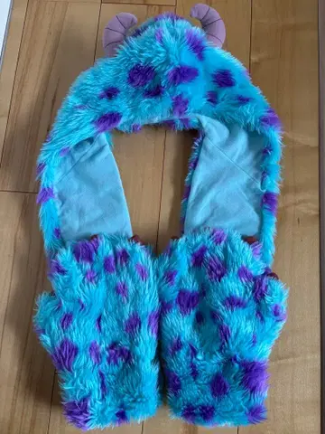 디즈니 샐리 몬스터 주식회사 팬캡 머플러