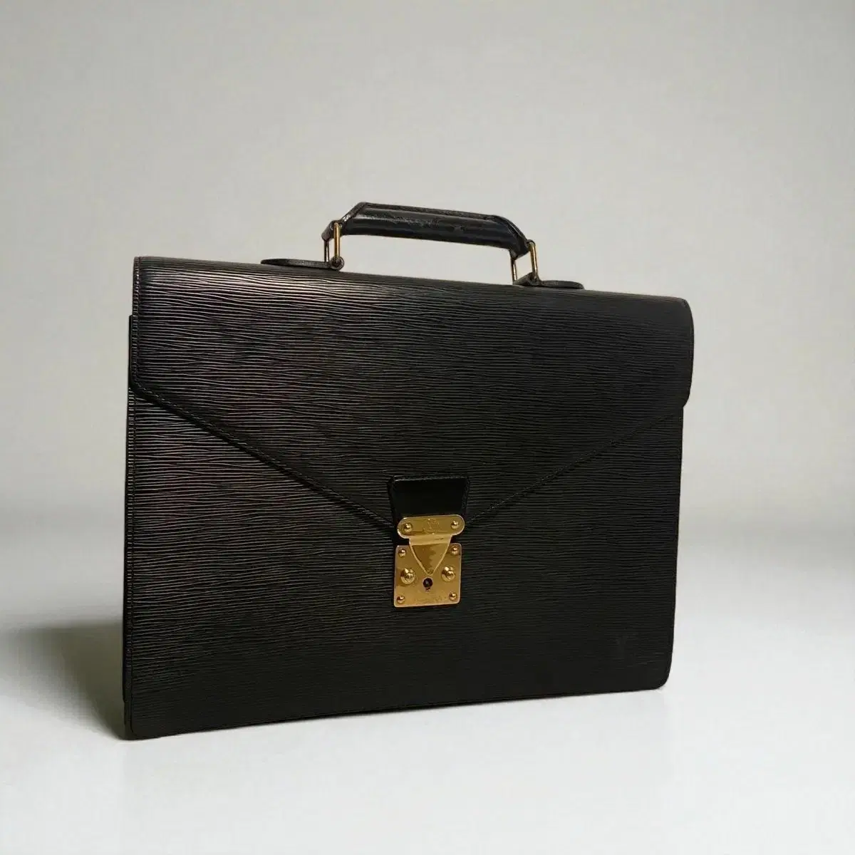 Louis Vuitton Epi Black Briefcase