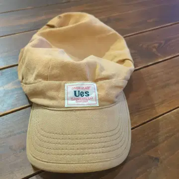 Ues 코튼 베이지 워크캡