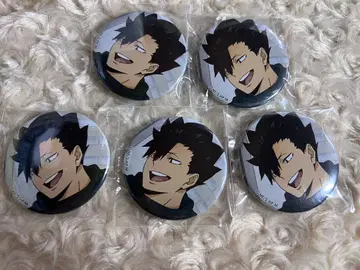 하이큐!! One fine day 캔뱃지 5개 쿠로오 테츠로