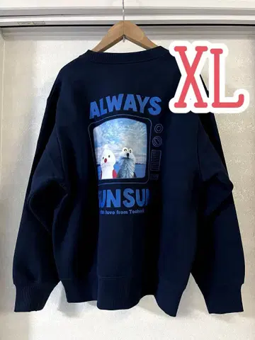 [ XL ] 새상품 헤비웨이트 맨투맨 풀오버 퍼펫스 트레이닝복