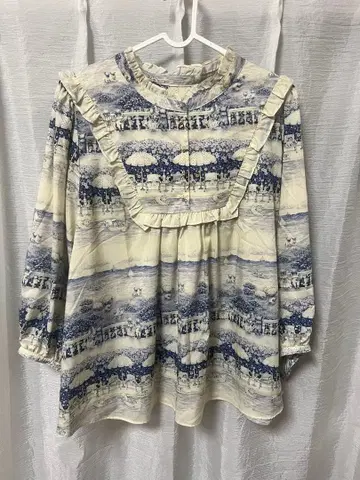 yukiemon 블루 위풀 패턴