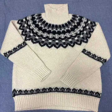 BATONER MOHAIR NORDIC TURTLE NECK