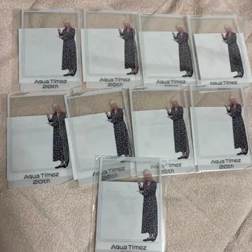 aquatimez mayuko 클리어 카드 9장 낱개 판매 ok