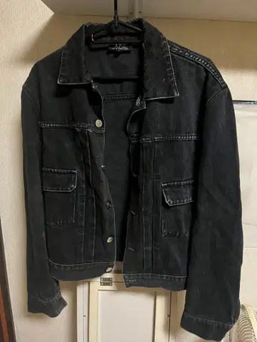A.P.C. 블랙 데님 자켓