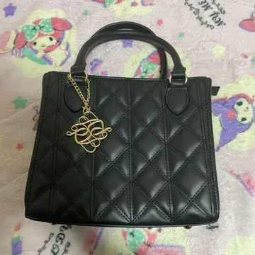 Dearmerry 디어멜리 로고참 퀼팅 2way 백