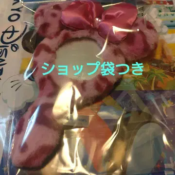 도쿄 디즈니 리조트 거울 미니 레오파드 무늬