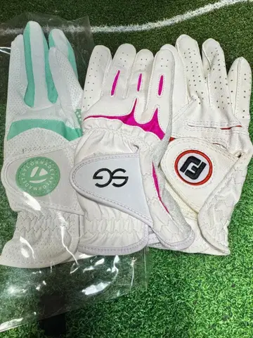 여성용 골프 그로브 3세트 19cm 오른손
