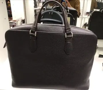 가죽 비즈니스 백 다크 브라운