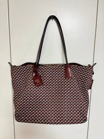 [ 새상품급 ] 로베르타피에리 TATAMI 토트백 가죽 레드 A4