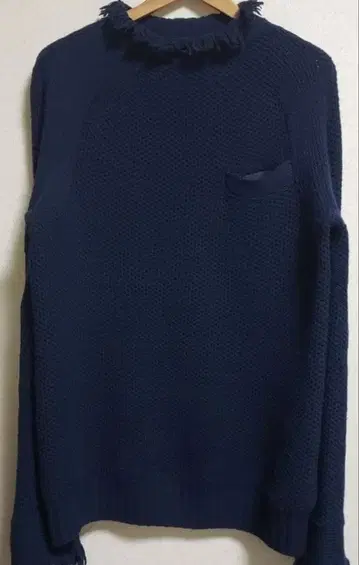 새상품급 17AW sacai 프린지 니트