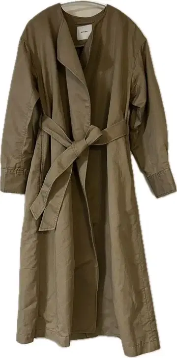 Spick & Span 카키 롱 코트