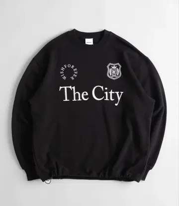 WISH FOREVER 블랙 S 트레이닝복