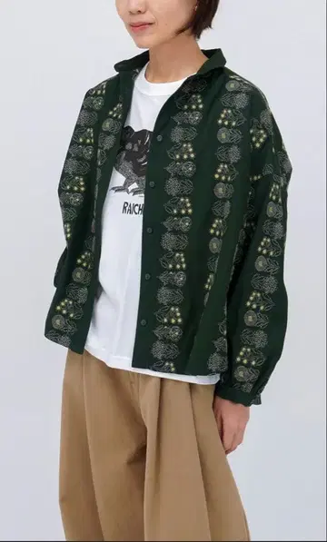 마블슈드 flower language 푸치 치카라 셔츠