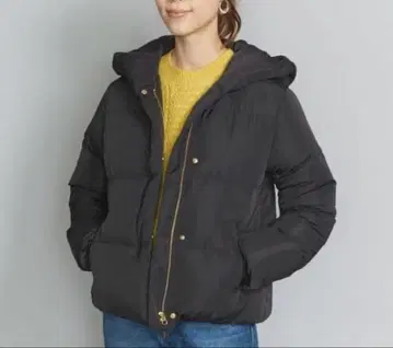 beauty&YOUTH 다운 자켓 블랙 M 사이즈