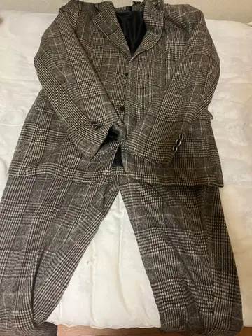 MANFINITY 체크 무늬 테일러드 자켓 M