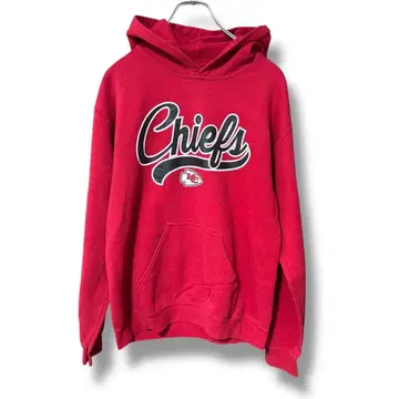 Kansas City Chiefs 후드티 레드 NFL 공식