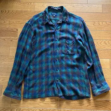 빔즈 beams 울 셔츠