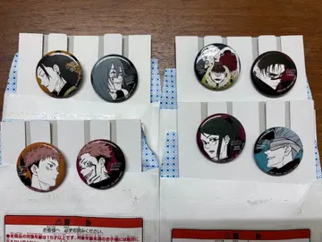 주술회전 제일복권 L상 캔뱃지 세트