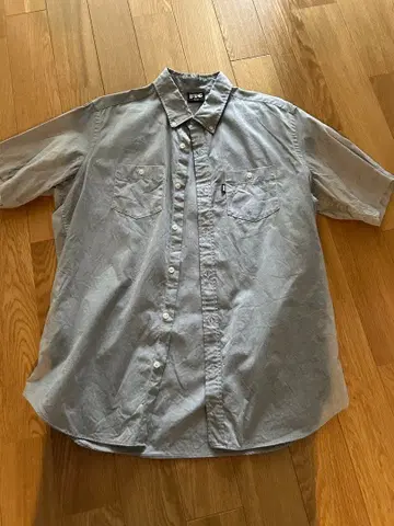 FTC 반팔 체크 셔츠