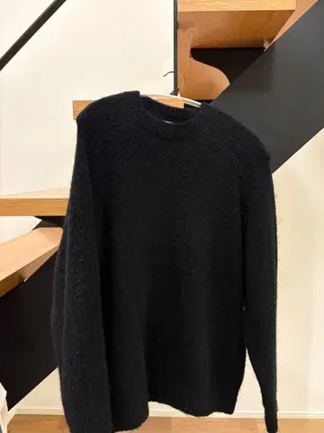 UNITED ARROWS 블랙 니트 스웨터