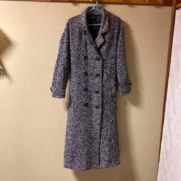 CHIC MUSE 트위드풍 롱 코트