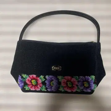 FEILER 플라워 자수 백