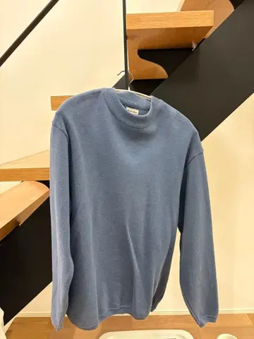steven alan 블루 하이넥 스웨터