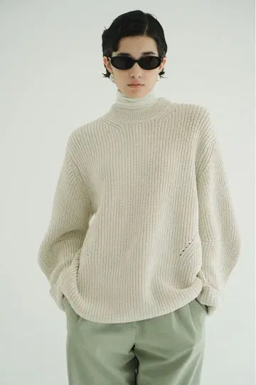OVER FORM SLEEVE KNIT TOPS