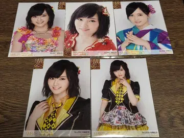 야마모토 사야 NMB48 생사진 5장 세트