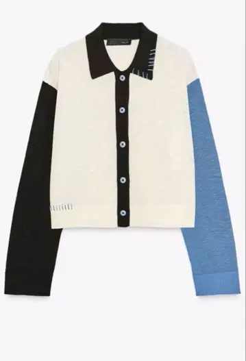 ZARA 대비 니트 가디건 S 사이즈