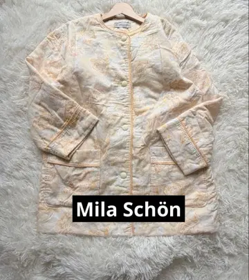 밀라 쇤 꽃무늬 퀼팅 충전솜 나이트 웨어 M