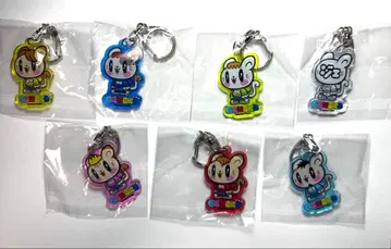 GENERATIONS 제이냥 아크릴 다이컷 키링 7개 세트