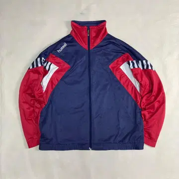 [ HUMMEL ] 트랙 자켓 저지 L