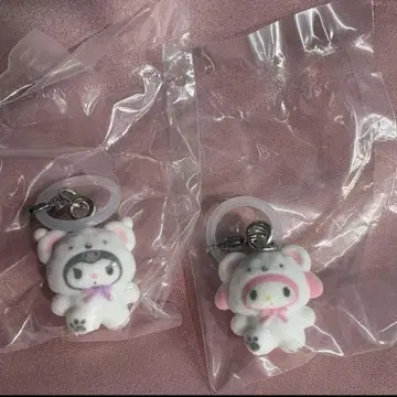 메지루시 액세서리 산리오 캐릭터즈 ~푹신푹신 스노우 마이멜로디 쿠로미