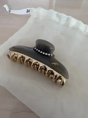 acca 헤어 클립 그레이