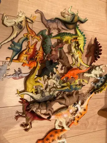 공룡 피규어 세트 약 30체