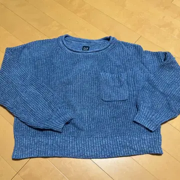 GAP 블루 크루넥 스웨터 L