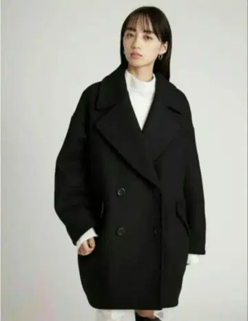 인기 SNIDEL 22SS 스나이델 울 코쿤 더블 코트 0