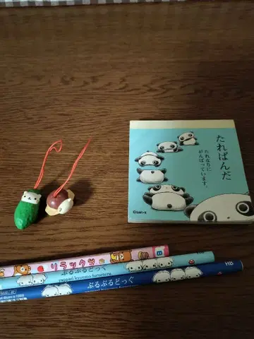 냥냥냥코 스트랩 부르부르독 연필 다레파 San-X