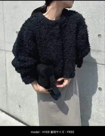 가디건 루프얀 니트 숏 가디건 여성용