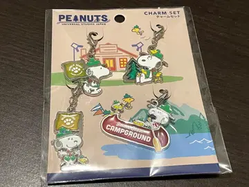 스누피 USJ 유니버셜 참 세트 비글 스카우트 캠핑