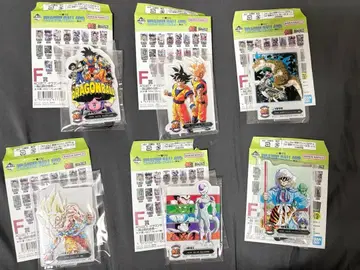 드래곤볼 제일복권 F상 ACLLECT 토리야마 아키라의 세계 6종 세트