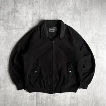 [ 90s vintage ] 스윙탑 블루종 올 블랙 짧은 기장 구제 의류